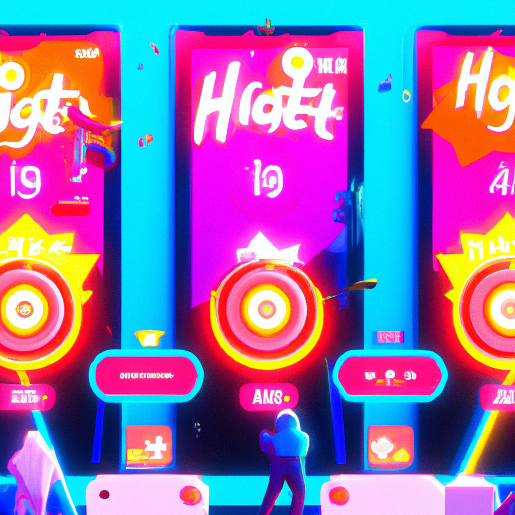 ArcadeForge hero artwork showing neon arcade interface and tiny game thumbnails